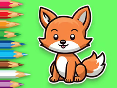 Spel Coloring Book: Baby Fox