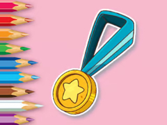 Spel Coloring Book: Medal