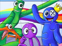 Spel Jigsaw Puzzle: Rainbow Friends 2