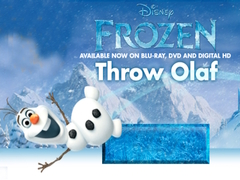 Spel Frozen: Throw Olaf