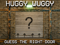 Spel Huggy Wuggy Guess the right door