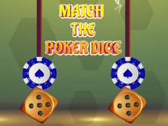 Spel Match The Poker Dice