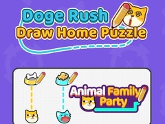 Spel Doge Rush : Draw Home Puzzle