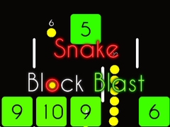 Spel Snake Block Blast