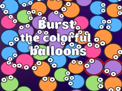 Spel Burst the Colorful Balloons