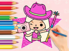 Spel Coloring Book: Toca Baca World