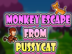 Spel Monkey Escape from Pussy Cat