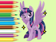 Spel Coloring Book: Twilight Sparkle