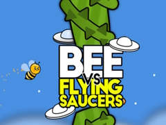 Spel Bee vs flying saucers