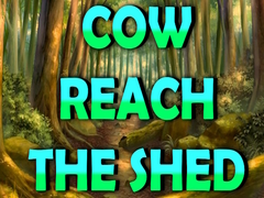 Spel Cow Reach the Shed