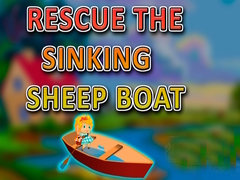 Spel Rescue the Sinking Sheep Boat