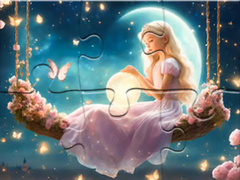 Spel Jigsaw Puzzle: Moon Fairy