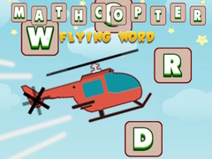 Spel Mathcopter flying Word