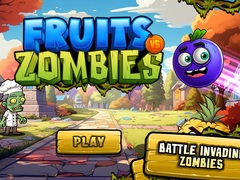 Spel Fruits vs Zombies