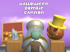 Spel Halloween Zombie Cannon