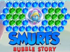 Spel Smurfs Bubble Story