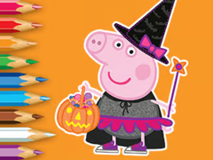 Spel Coloring Book: Peppa Pig Halloween