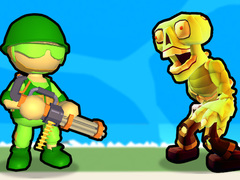 Spel Destruction of Stickman Zombie