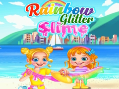 Spel Rainbow Glitter Slime