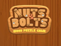 Spel Nuts & Bolts Wood Puzzle Game