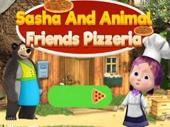 Spel Sasha And Animal Friends Pizzeria