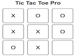 Spel Tic Tac Toe Pro