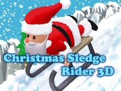 Spel Christmas Sledge Rider 3D