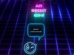 Spel Air Hockey Glow