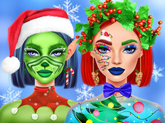 Spel Ellie Christmas Makeup