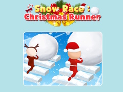 Spel Snow Race: Christmas Runner 