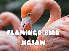 Spel Flamingo Bird Jigsaw