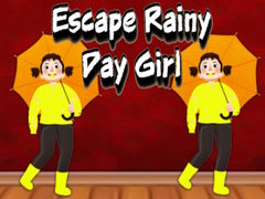 Spel Escape Rainy Day Girl