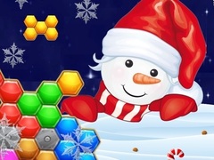 Spel Hexa Sort: Winter Edition