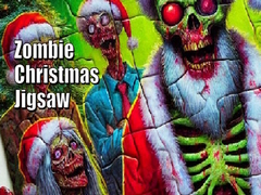 Spel Zombie Christmas Jigsaw