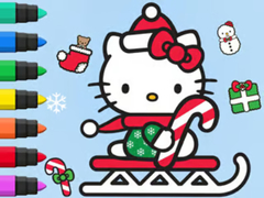 Spel Coloring Book: Hello Kitty Christmas