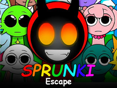 Spel Sprunki 3D Escape