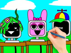 Spel Coloring Book: Sprunki Fun Computer