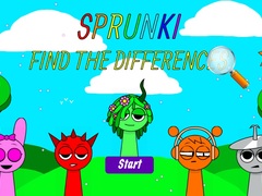 Spel Sprunki Find The Differences