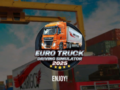 Spel Euro Truck Driving Simulator 2025