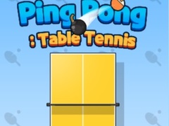 Spel Ping Pong Table Tennis