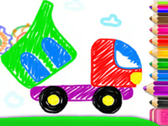 Spel Toddler Drawing: Tanker Truck