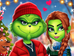 Spel The Grench Couple Holiday Dress up