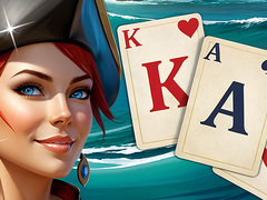 Spel Solitaire Klondike Treasure Island