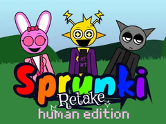 Spel Sprunki Retake: Human Edition