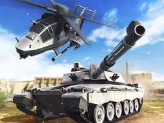 Spel Strategy of war. Tanks and helicopters