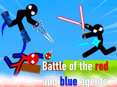 Spel Battle of the red and blue agents