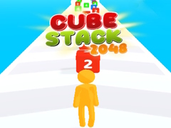 Spel Cube Stack 2048