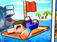 Spel Noob Raft: Ocean Survival