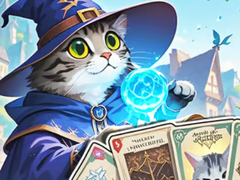 Spel Jigsaw Puzzle: Cat's Card Arena