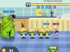 Spel Food Castle Tower Defense